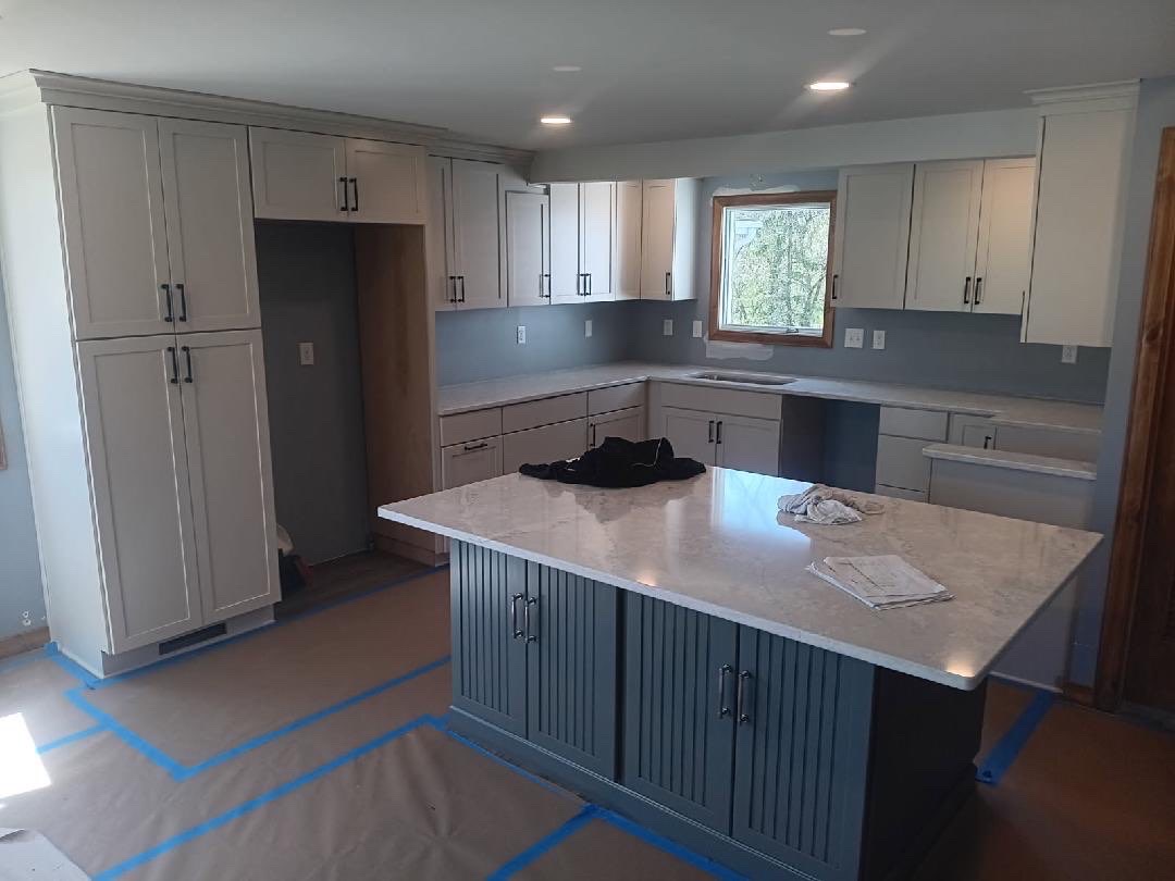 Kitchen remodel after — Easton Construction Iowa City
