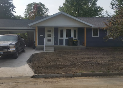 Home exterior remodel by Easton Construction