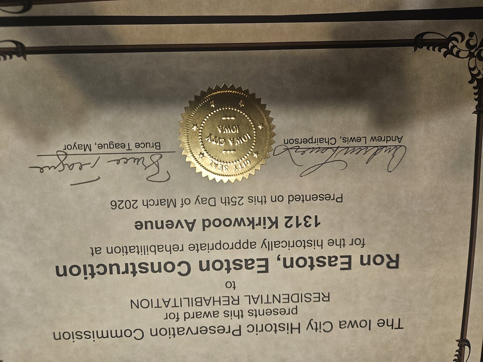 Award